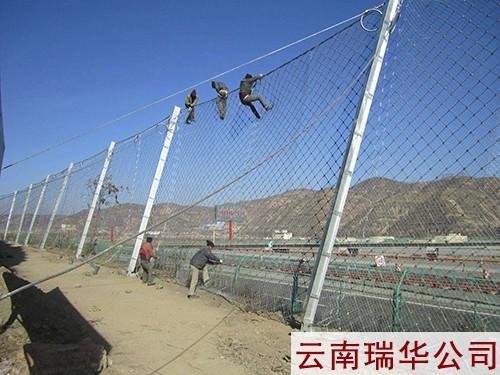 山區(qū)被動(dòng)防護(hù)網(wǎng)安裝案例